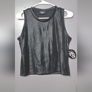 Jolie & Joy Black Sleeveless Tank Top